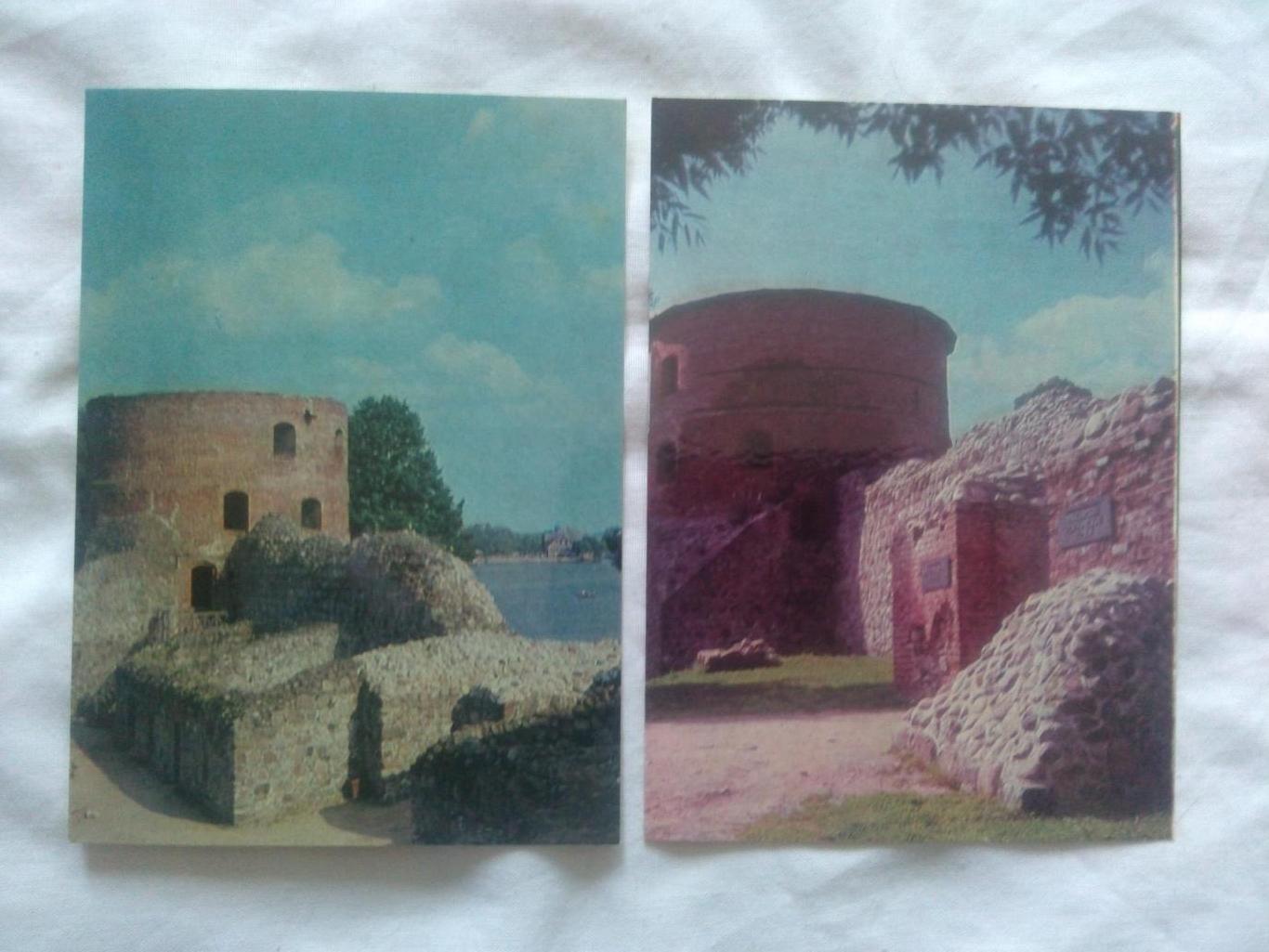 Города СССР : Тракай (Литва) 1974 г. полный набор - 13 открыток ( чистые идеал ) 5