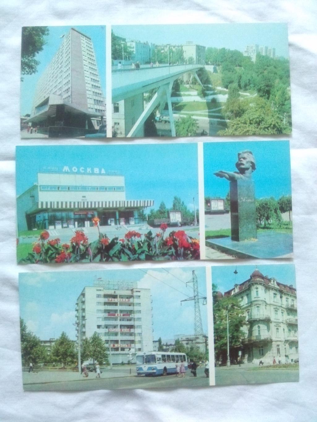 Города СССР : Одесса 1978 г. полный набор - 12 открыток (чистые , в идеале) 4