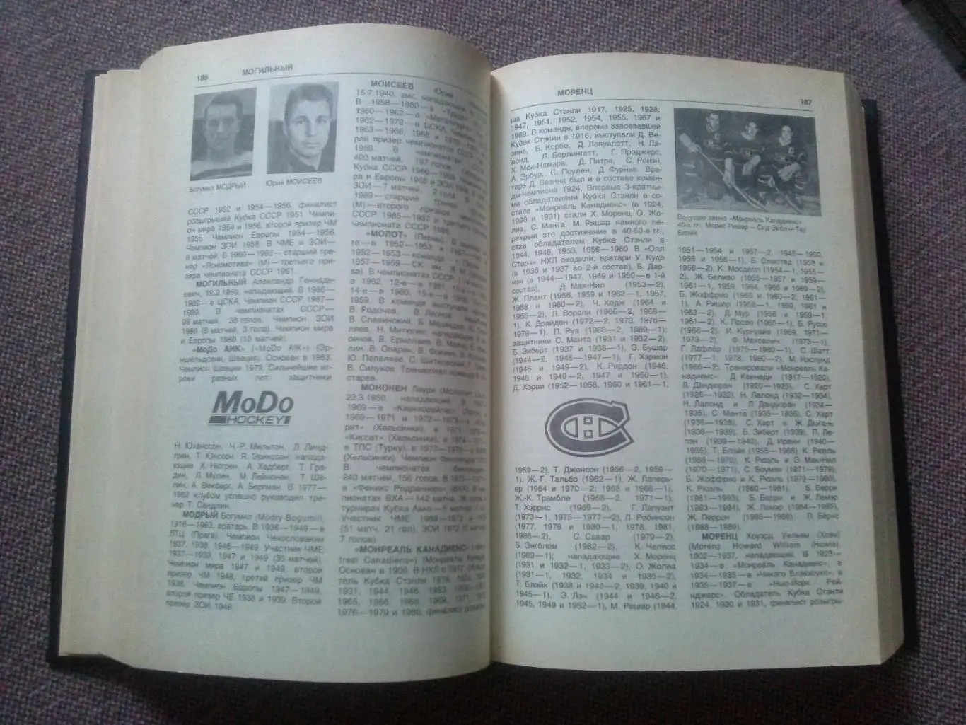 Энциклопедия хоккея 1990 г.ФиСХоккей с шайбой Спорт (Статистика и факты) 3