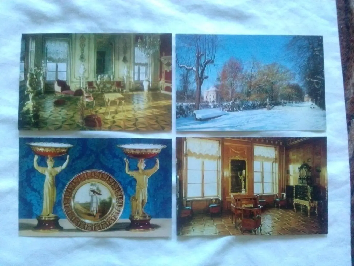 Кусково - Музей керамики и дворянская усадьба XVIII века (1982 г.) полный набор 2