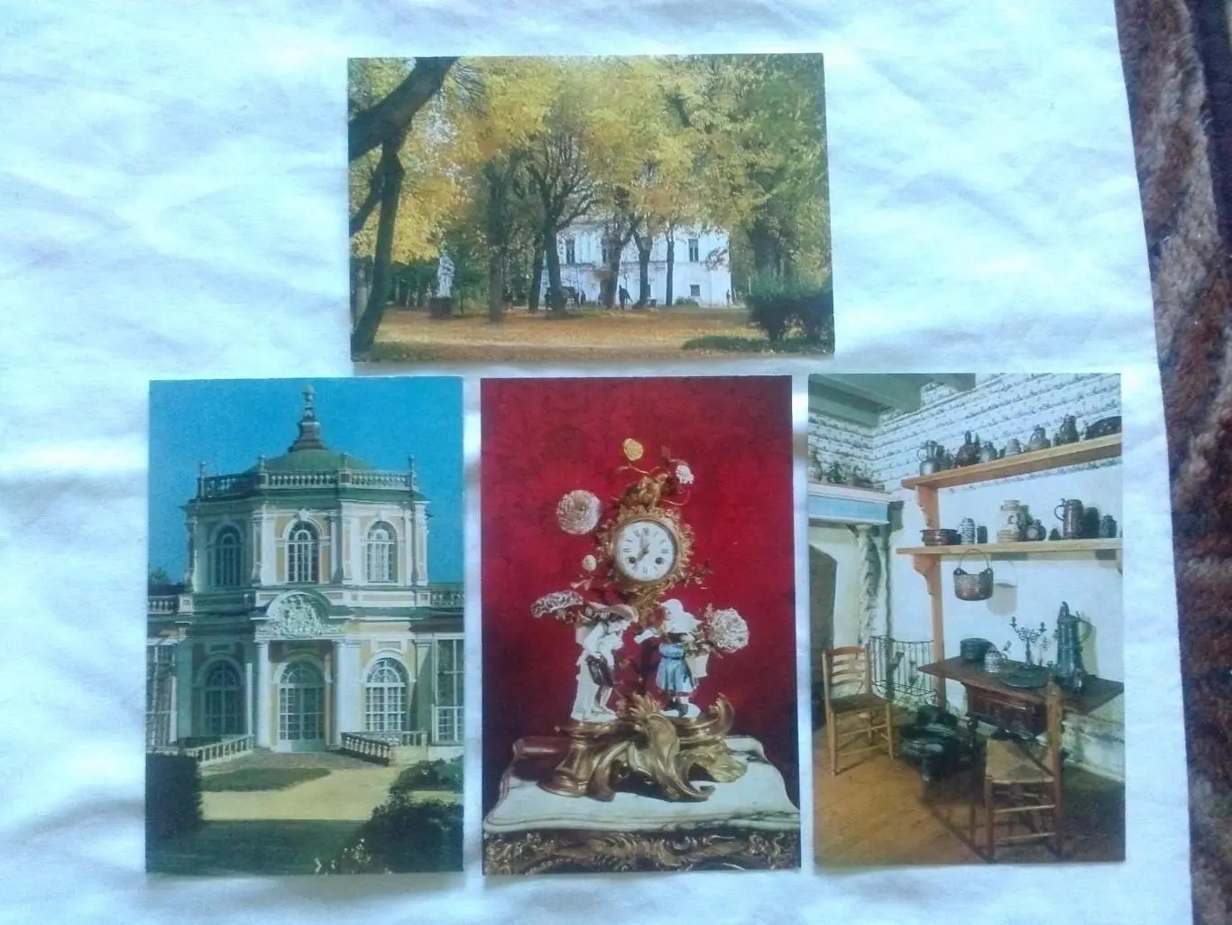 Кусково - Музей керамики и дворянская усадьба XVIII века (1982 г.) полный набор 4