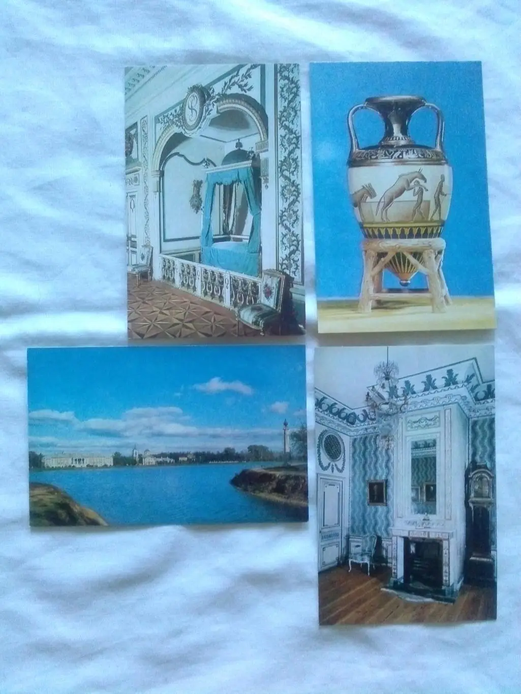 Кусково - Музей керамики и дворянская усадьба XVIII века (1982 г.) полный набор 5