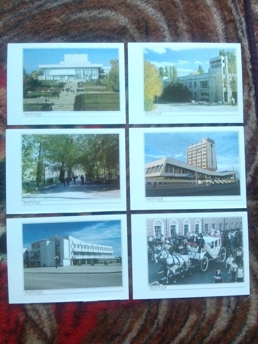 Города России : Липецк ( 2000 - е годы ) полный набор - 22 открытки (чистые) 3
