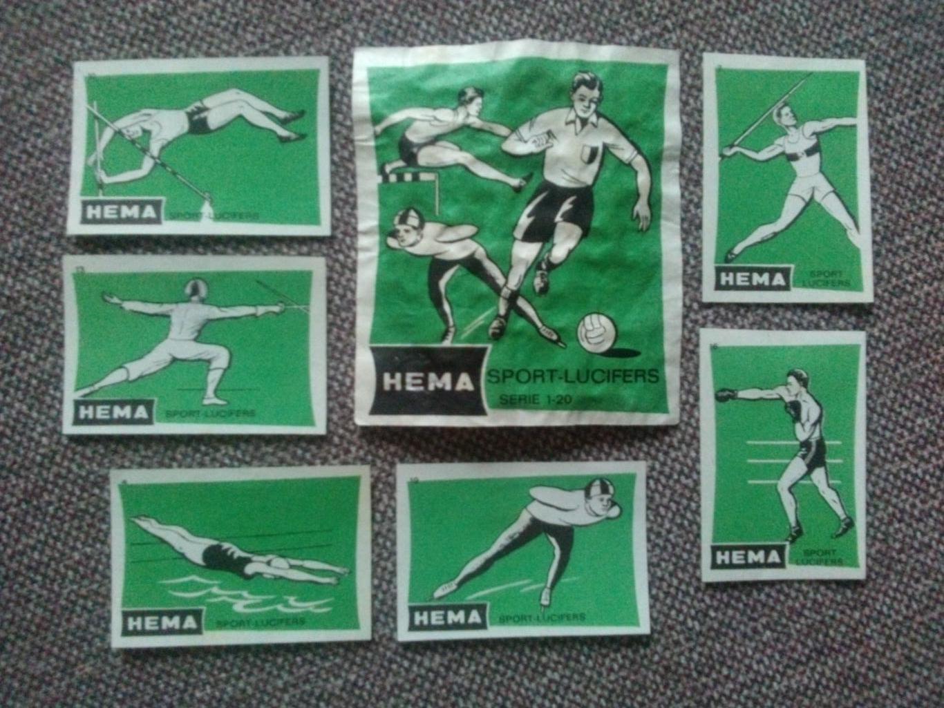 Спичечные этикетки : Голландия (Нидерланды) 60-е годы Спорт Футбол бокс