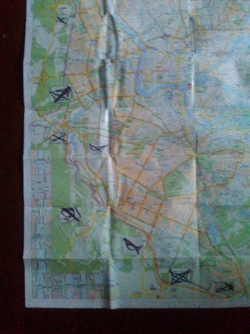 Карта (туристская схема) : Санкт-Петербург и Ленинградская область 2010 г. 4