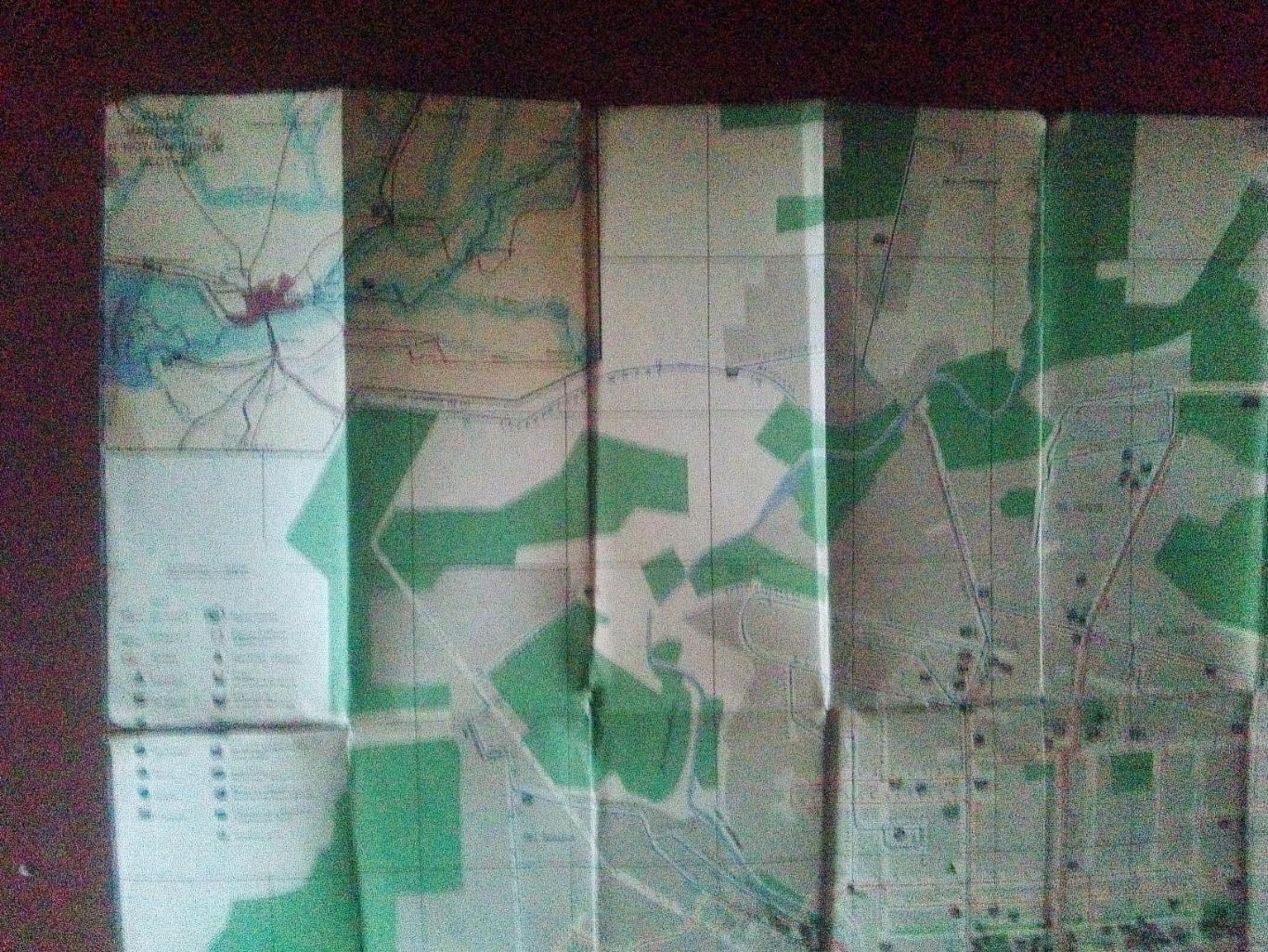 Карта (туристская схема) : Ростов на Дону 1968 г. ( Туризм СССР ) 2