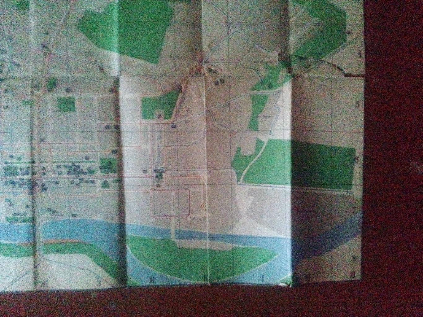 Карта (туристская схема) : Ростов на Дону 1968 г. ( Туризм СССР ) 6