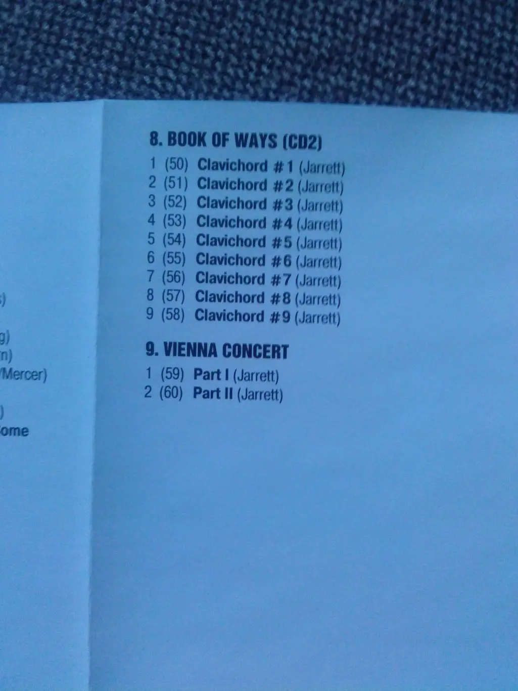 MP - 3 CD : Keith Jarrett (8 альбомов) 1980 - 1992 гг. Блюз и джаз Jazz (новый) 4