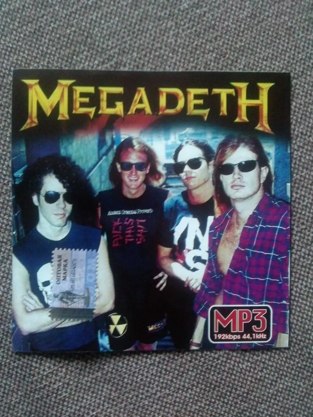 MP - 3 CD диск : Megadeth ( 8 альбомов 1986 - 2004 гг. ) лицензия Trash - metal