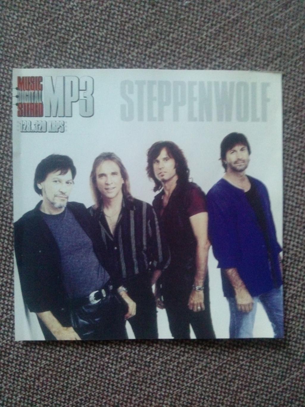 MP - 3 CD диск : группаSteppenwolf1968 - 1976 гг. Hard rock Рок музыка