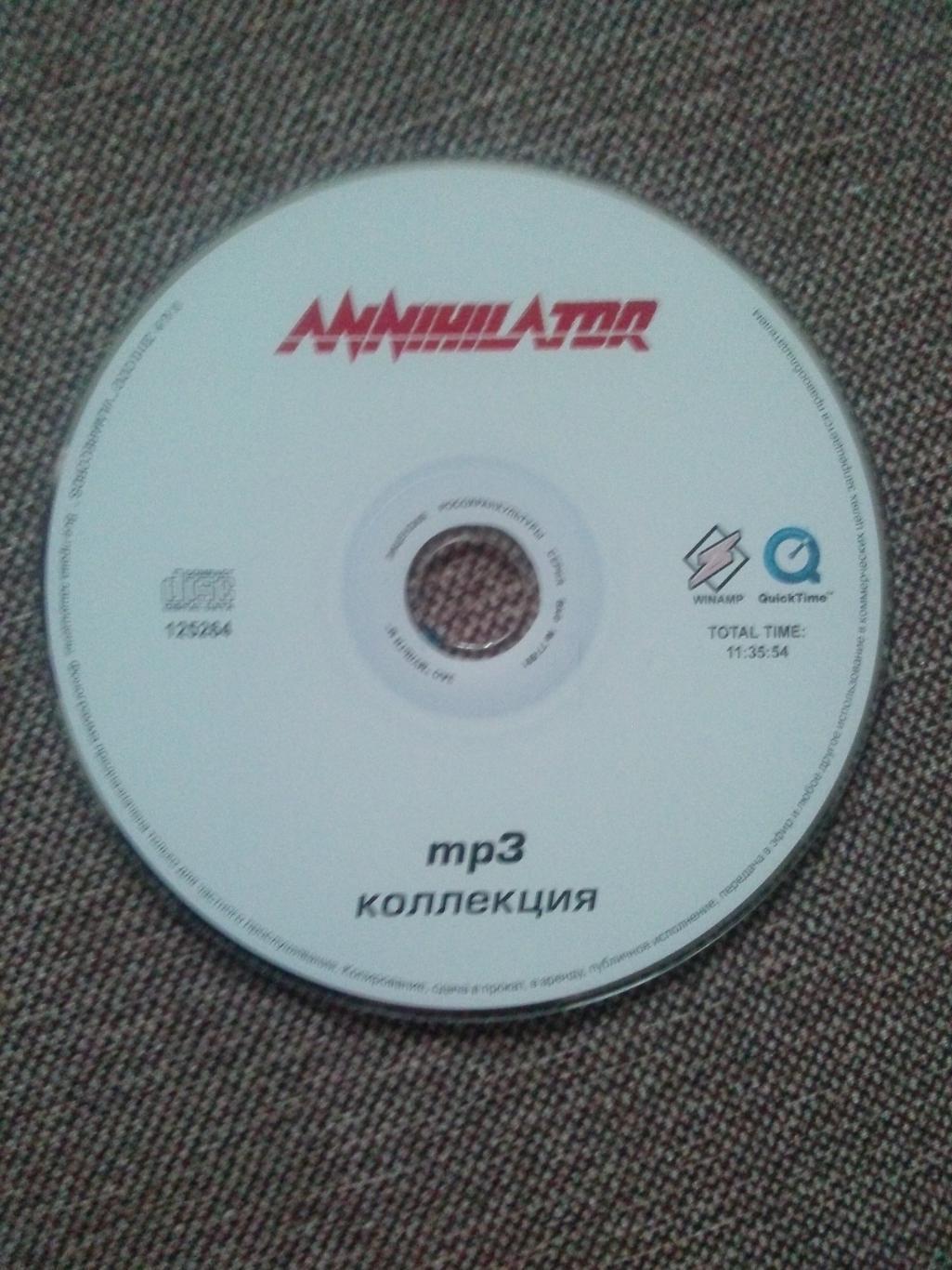 MP - 3 CD : группа Annihilator 1989 - 2007 гг. (13 альбомов) Thrash metal Рок 4