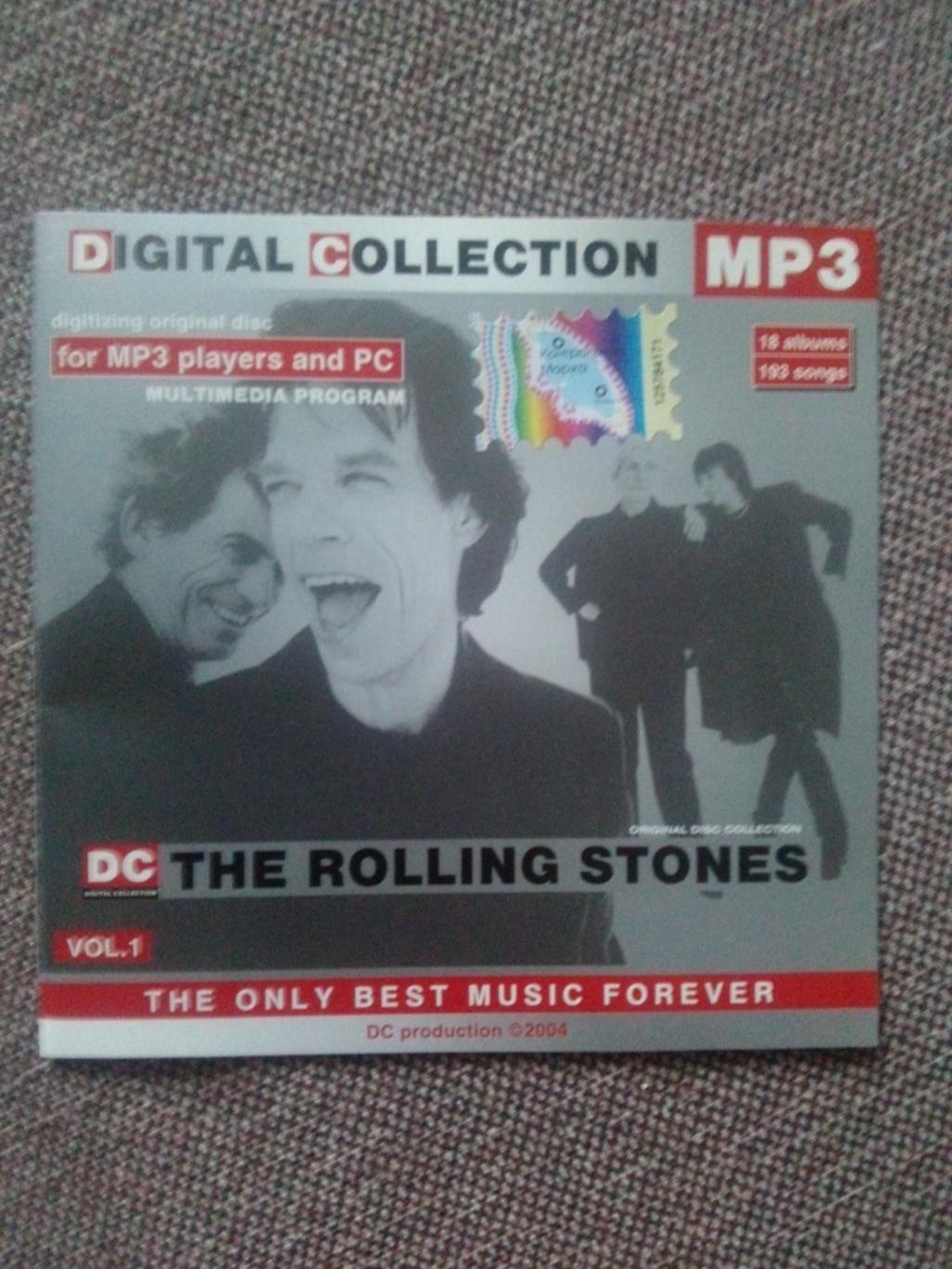 MP - 3 CD : группа Rolling Stones 1964 - 1978 гг. (18 альбомов) Rock Рок