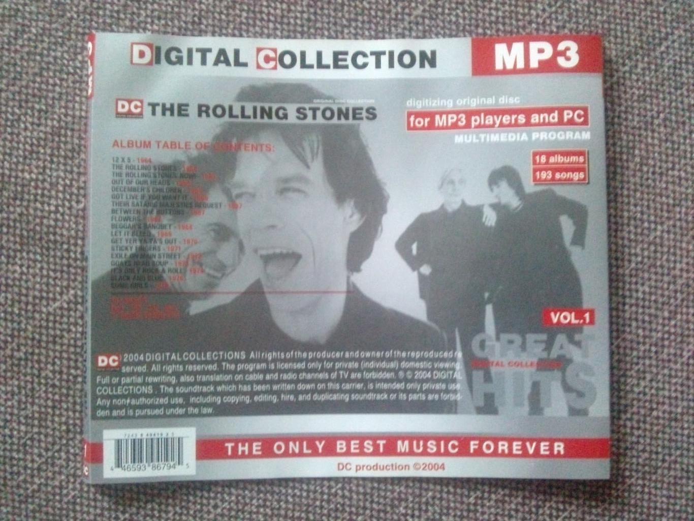MP - 3 CD : группа Rolling Stones 1964 - 1978 гг. (18 альбомов) Rock Рок 7
