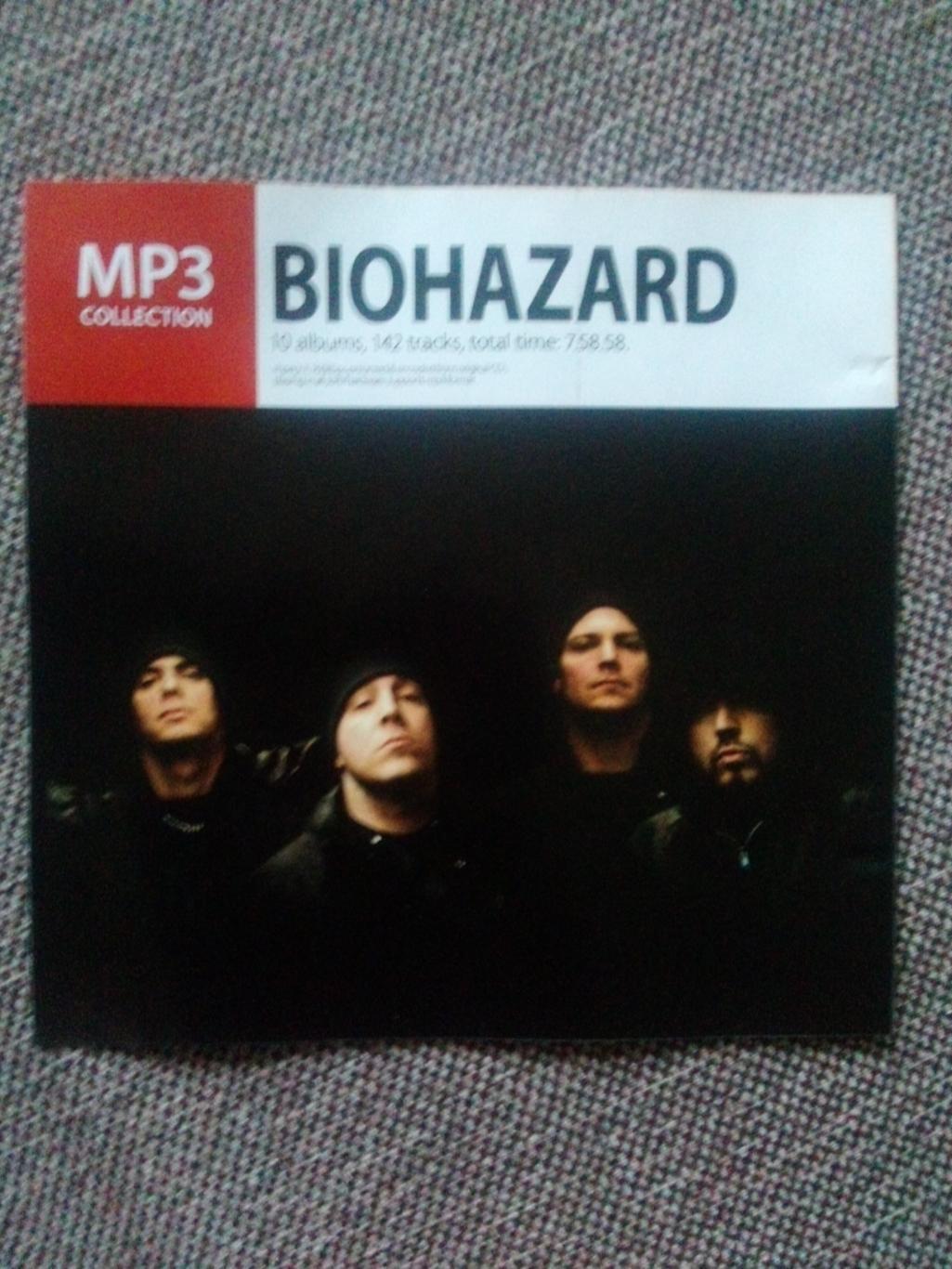 MP - 3 CD диск : группаBiohazard1990 - 2005 гг. 10 альбомов Thrash metal