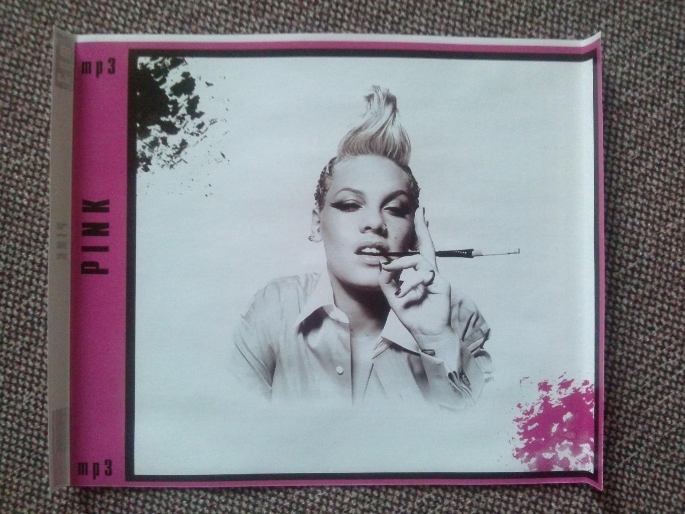 MP - 3 CD диск :Pink2000 - 2006 гг. (10 альбомов + 4 видео) лицензия Рок 4