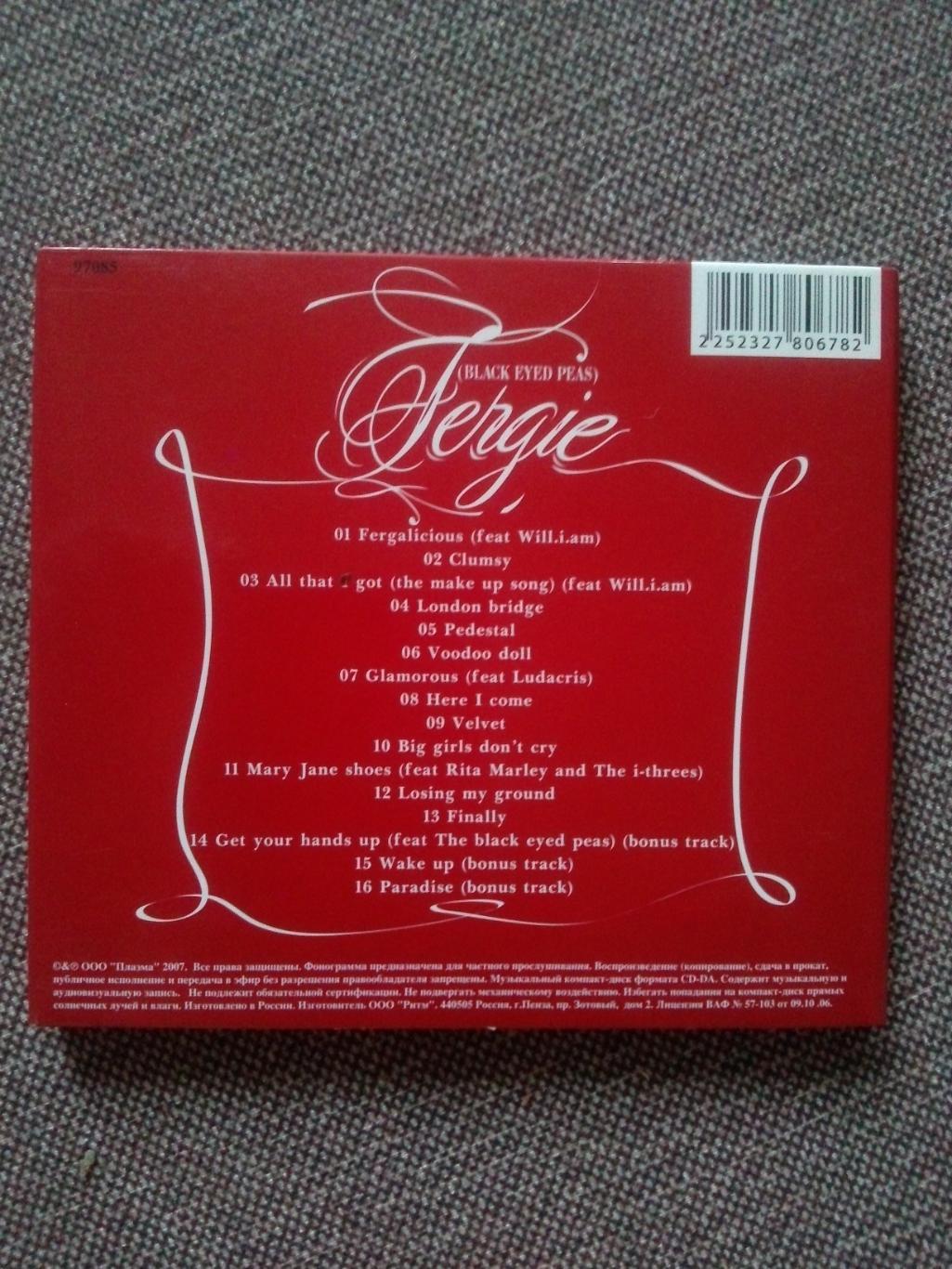 CD диск :Fergie-The Dutchess(Black Eyed Peas) студийный альбом 2007 1