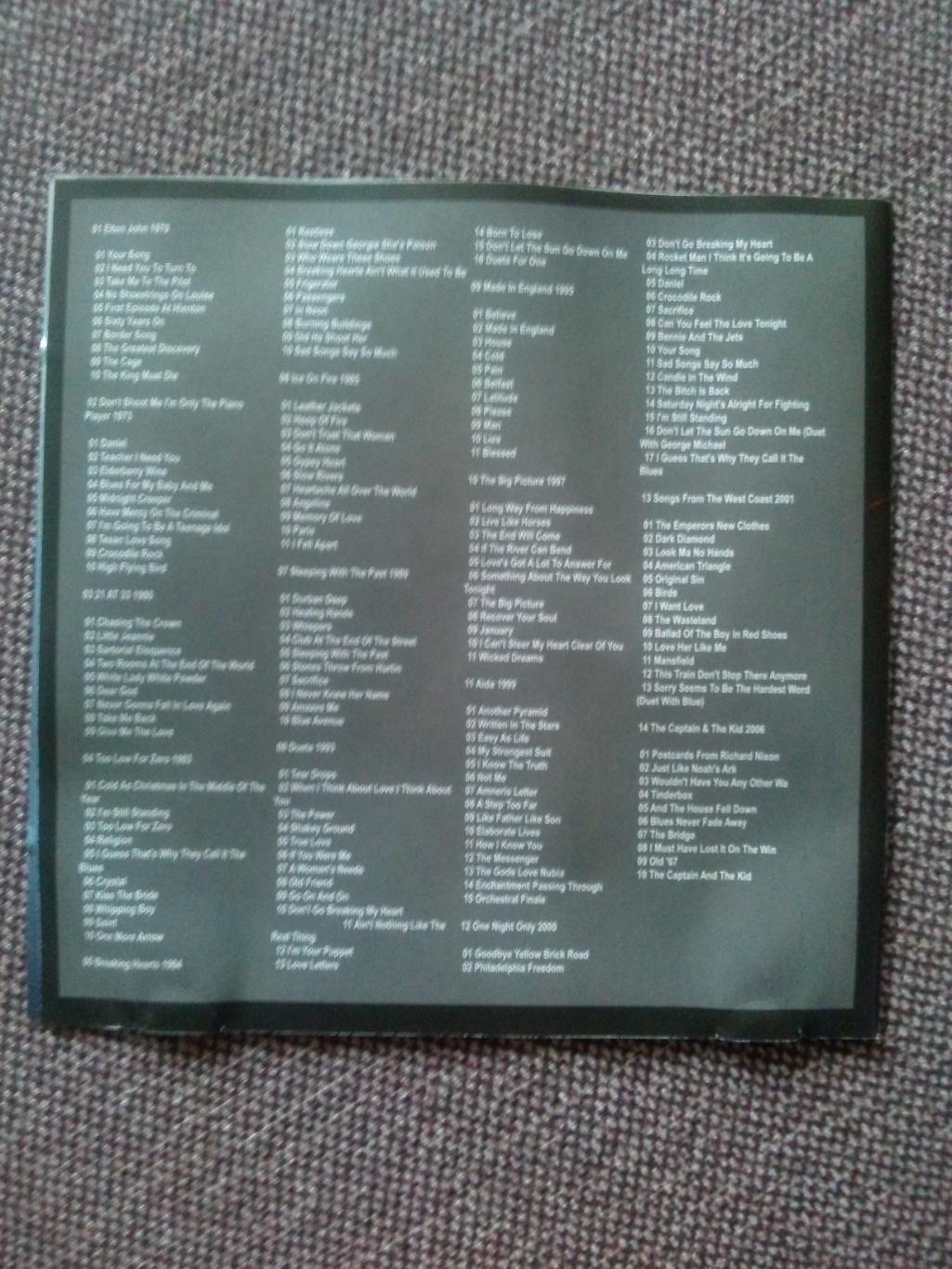 MP - 3 CD диск : Elton John (Элтон Джон) 1970 - 2006 гг. (14 альбомов) Рок 1