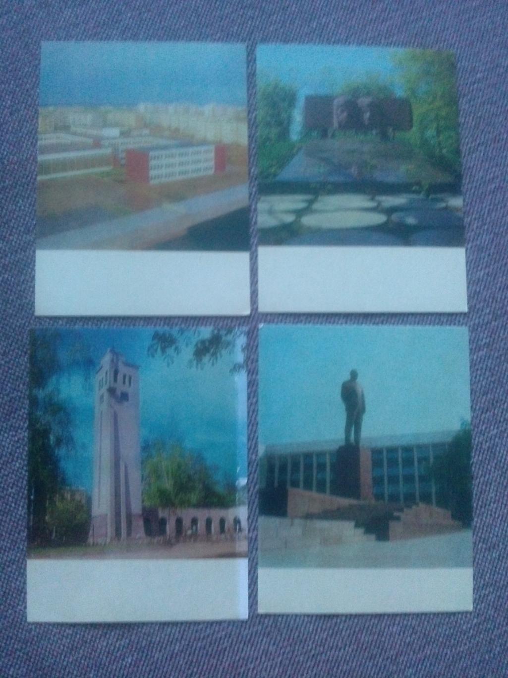 Города СССР : Каунас (Литва) 1974 г. полный набор - 13 открыток (глянцевые) 3