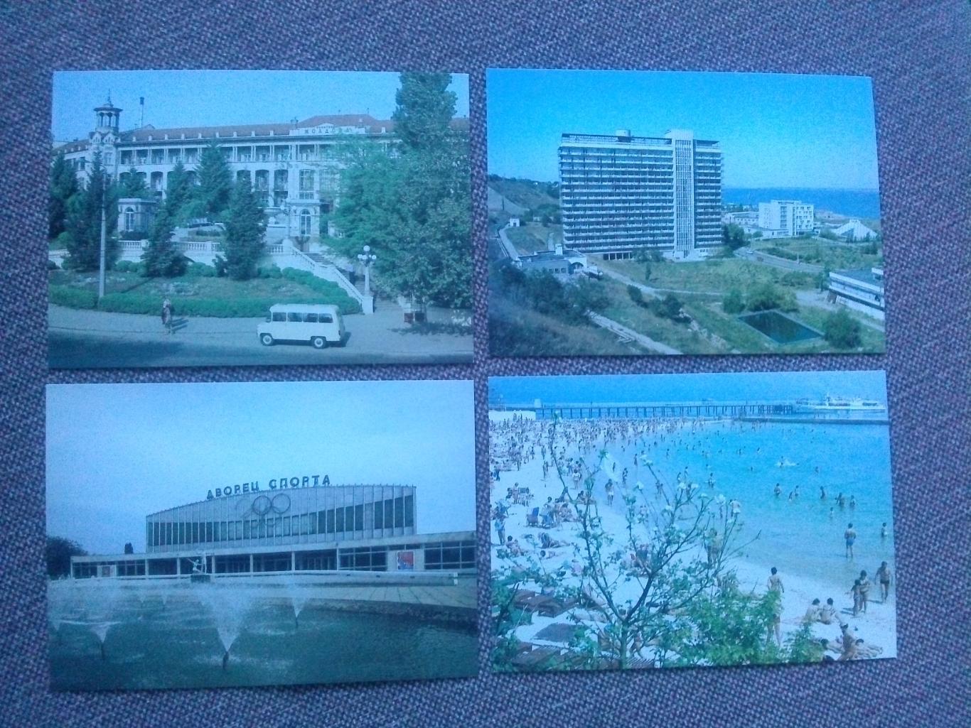 Города СССР : Одесса 1987 г. полный набор - 15 открыток ( чистые , в идеале ) 2