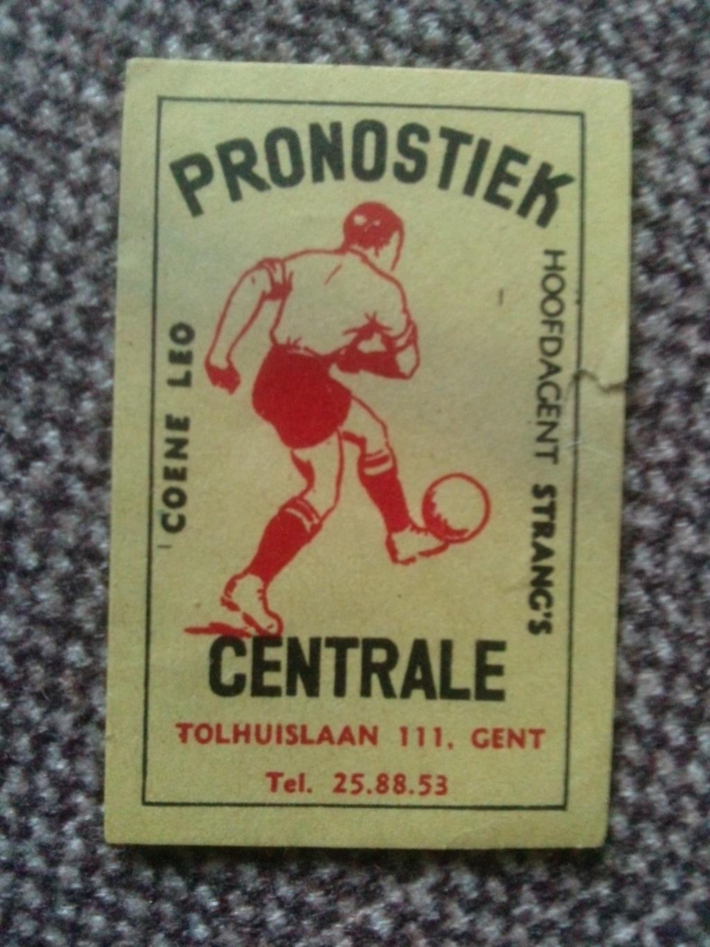 Спичечные этикетки : Бельгия ( 60 - е годы ) Футбол Спорт