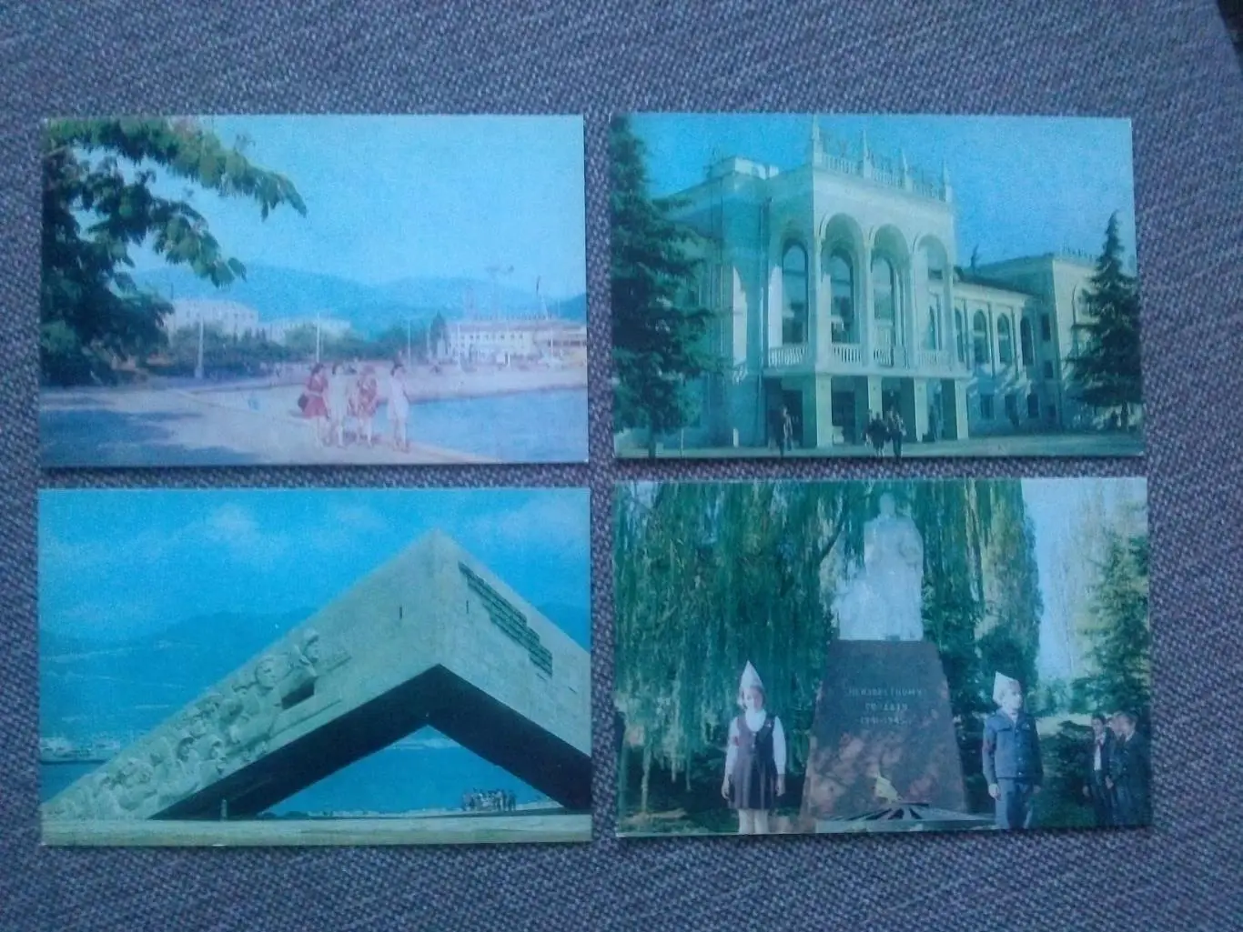 Туапсе приглашает на экскурсии 1989 г. полный набор - 12 открыток (Кавказ) 3