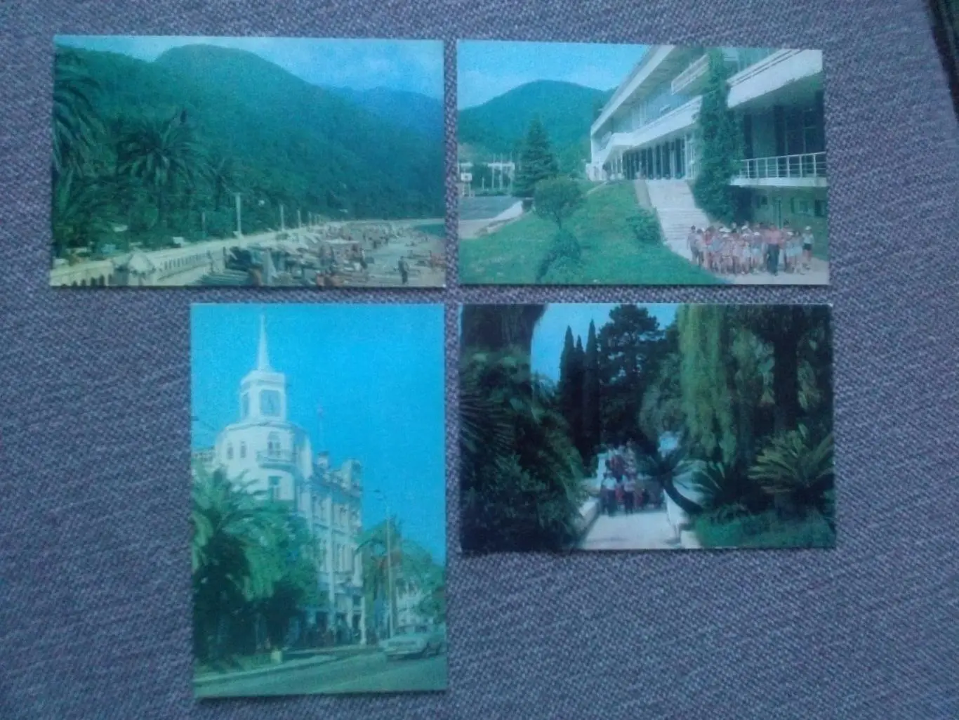 Туапсе приглашает на экскурсии 1989 г. полный набор - 12 открыток (Кавказ) 4