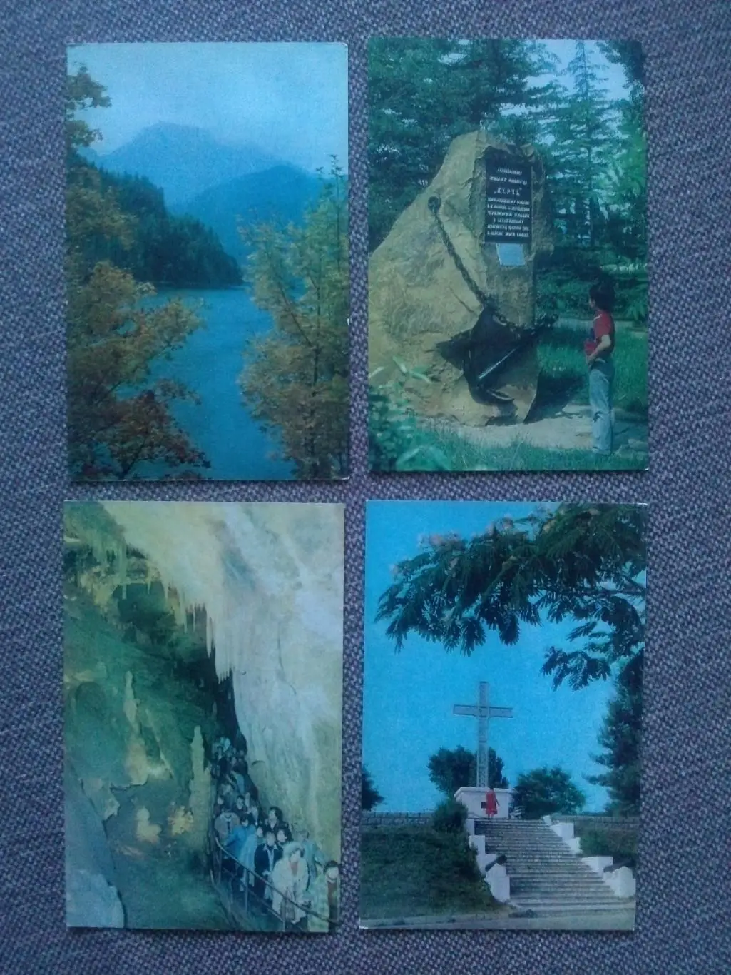 Туапсе приглашает на экскурсии 1989 г. полный набор - 12 открыток (Кавказ) 5