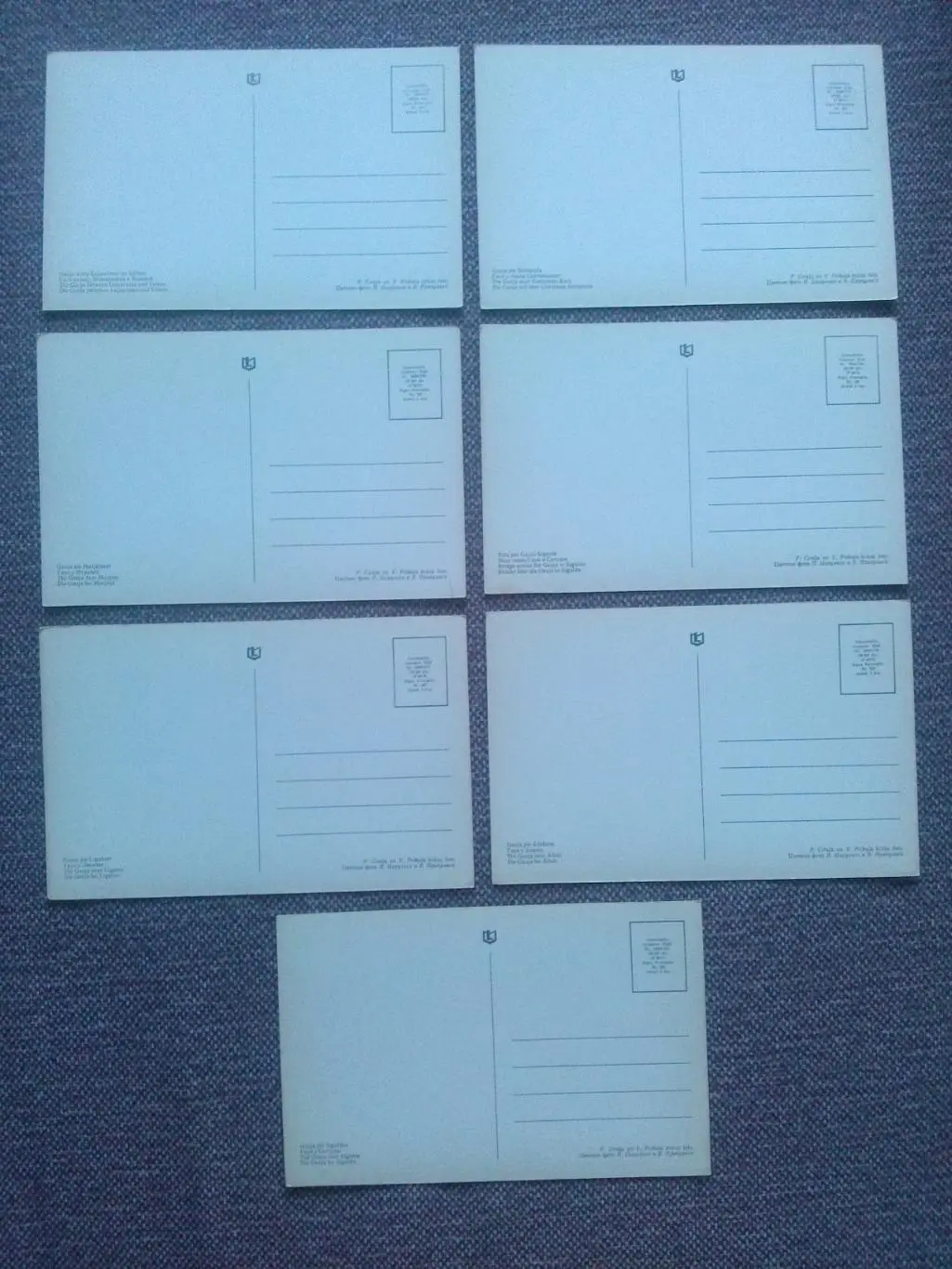 Памятные места СССР : Гауя (60 - е годы) Латвия , полный набор - 15 открыток 7