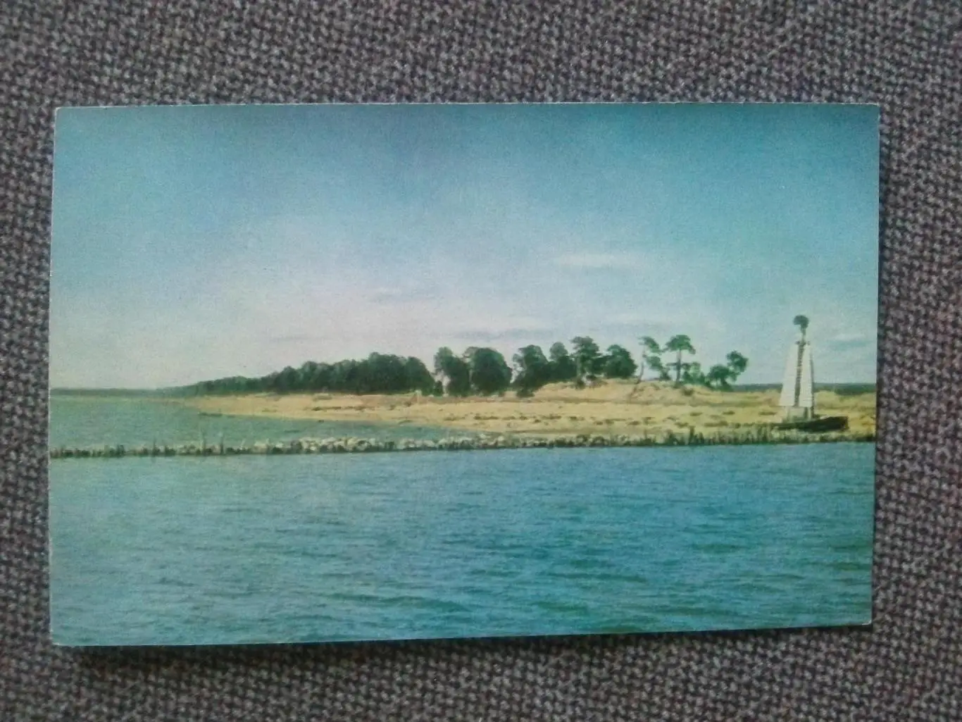 По Волго - Балту : Вытерга - Череповец 1965 г. Онежское озеро Створный знак