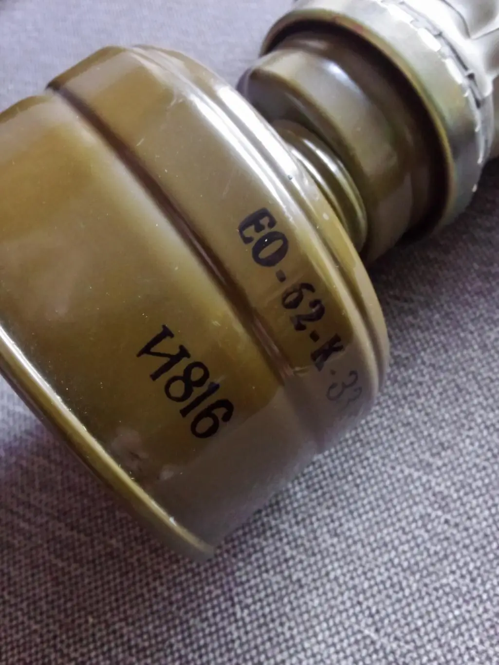 Противогаз армейский ЕО - 62 - К - 33 (с подсумком) новый (Армия СССР , война) 4