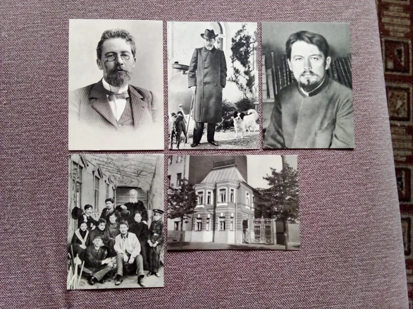 А.П. Чехов в фотографиях современников 1970 г. полный набор - 21 открытка 3