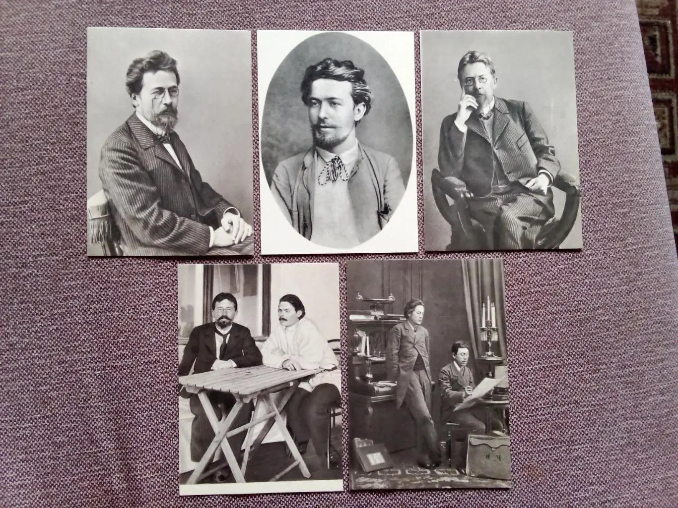 А.П. Чехов в фотографиях современников 1970 г. полный набор - 21 открытка 5