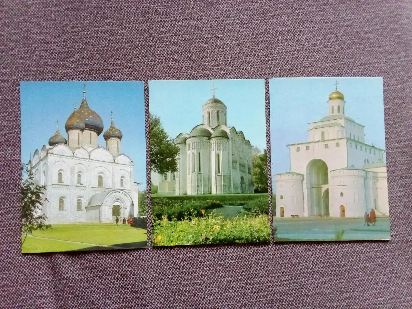 Города СССР : Владимир и Суздаль 1980 г. полный набор - 10 почтовых карточек 5