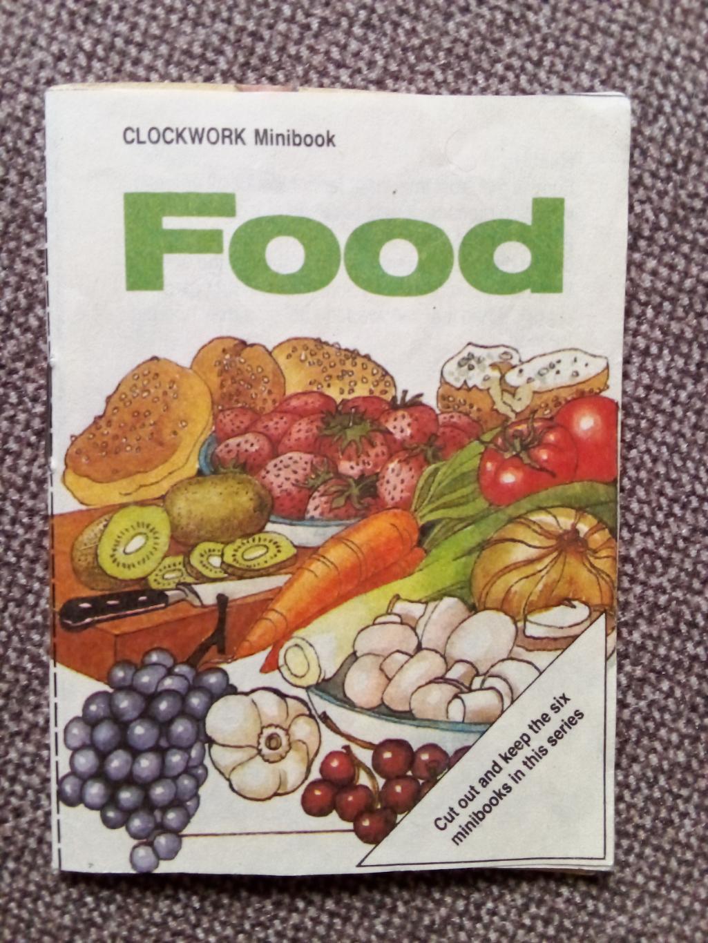 Книга Food (на английском языке) миниатюрное издание (Английский для детей)