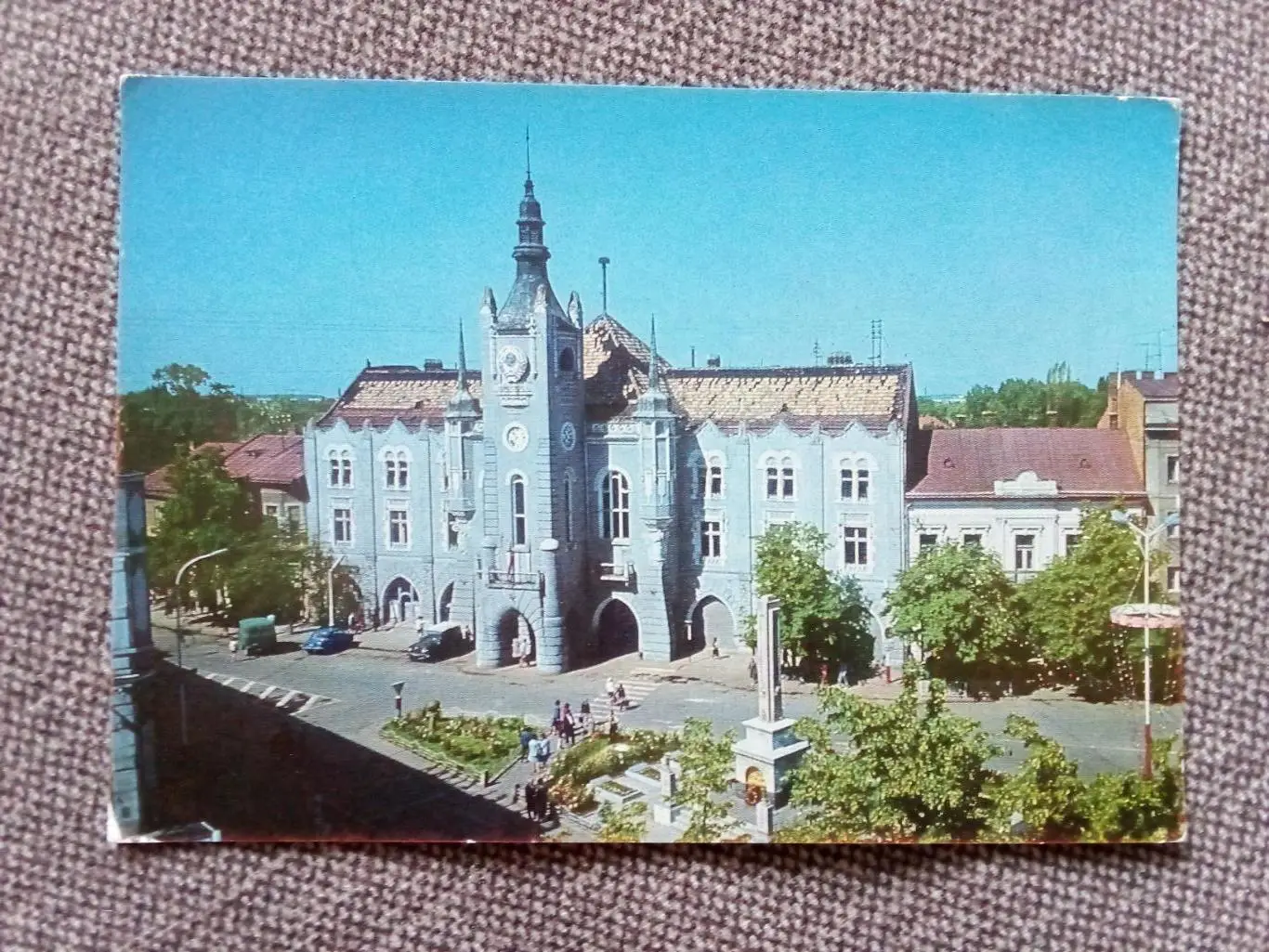 Города СССР : Мукачево (Закарпатье) - Здание исполкома горсовета (почтовая)