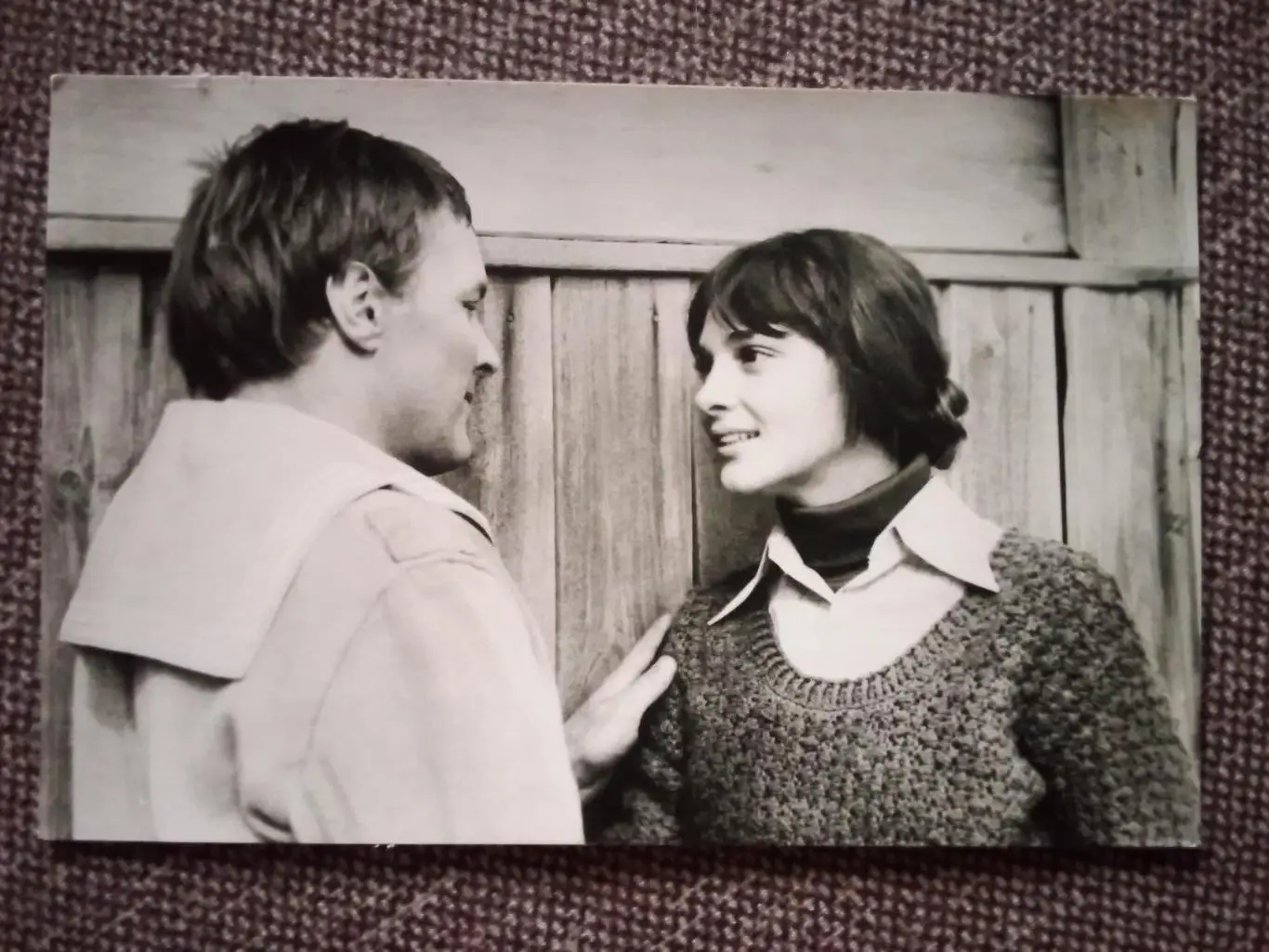 Актеры и актрисы кино и театра СССР : Светлана Тома в фильме Люди в океане