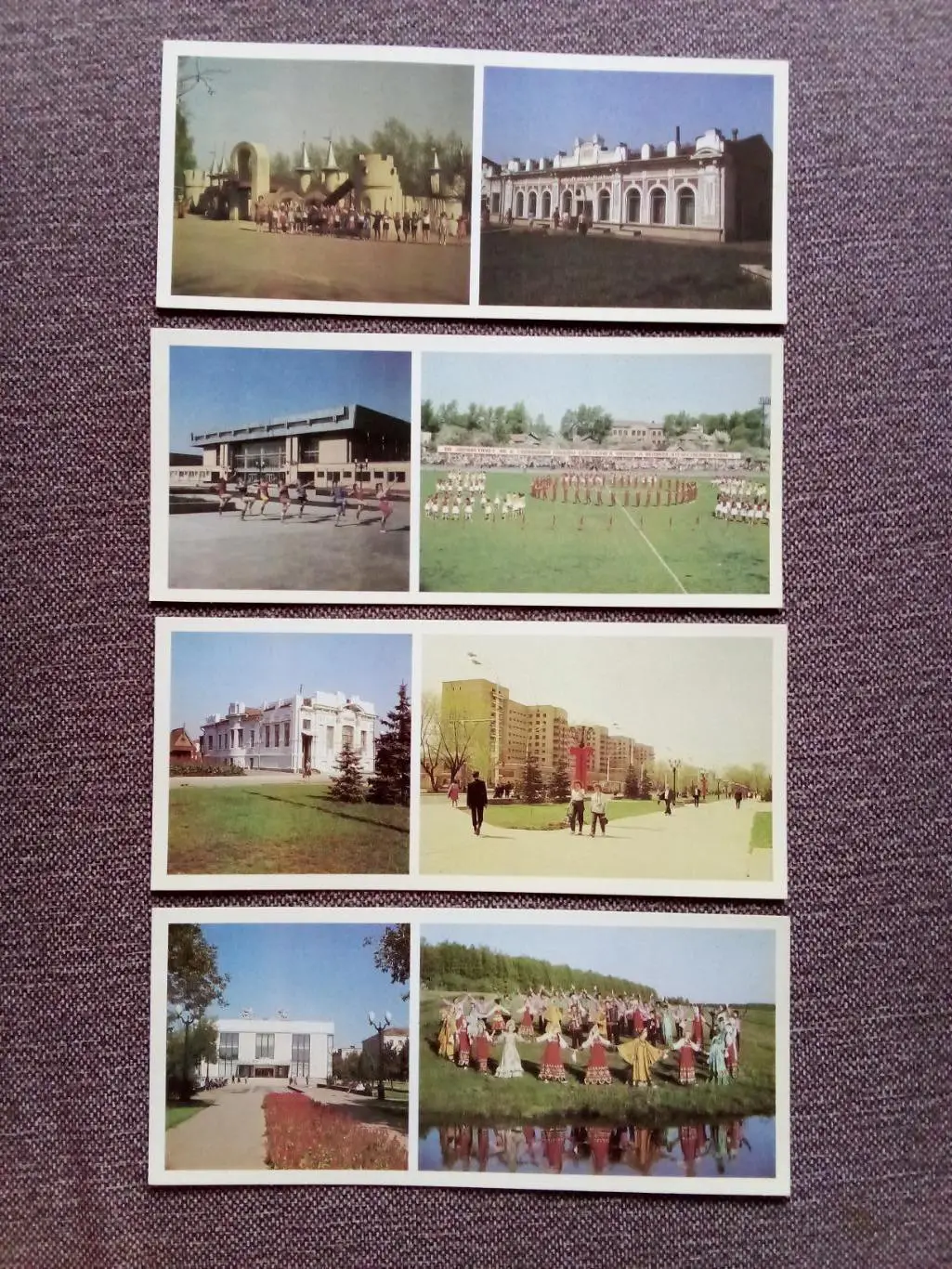 Города СССР : Тамбов 1986 г. полный набор - 15 открыток (чистые , в идеале) 2