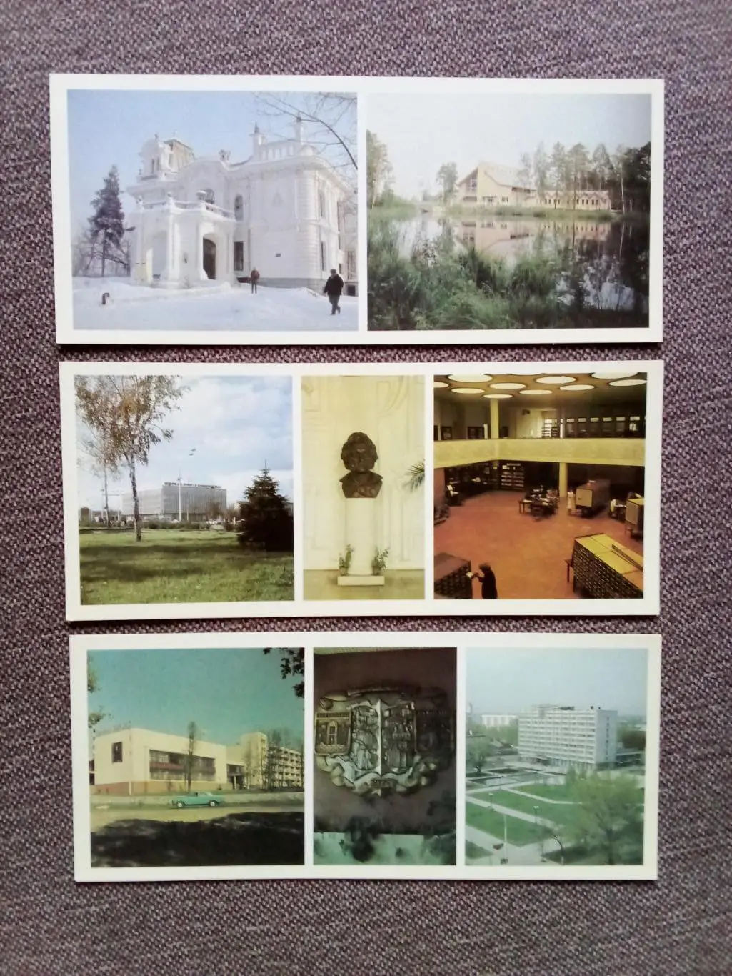 Города СССР : Тамбов 1986 г. полный набор - 15 открыток (чистые , в идеале) 5