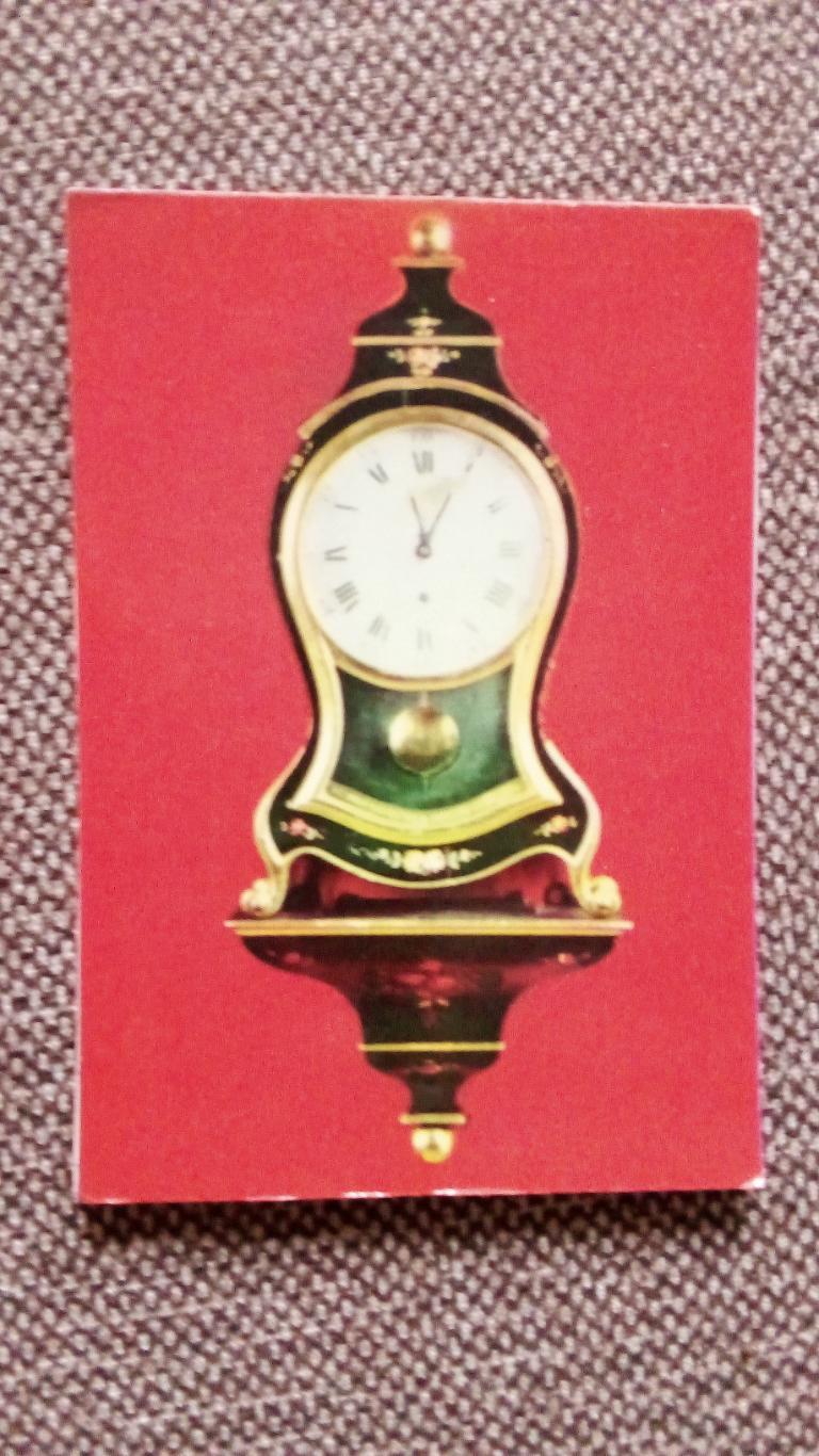 Карманный календарик : Старинные часы 1980 г. (Прибалтика) Латвия