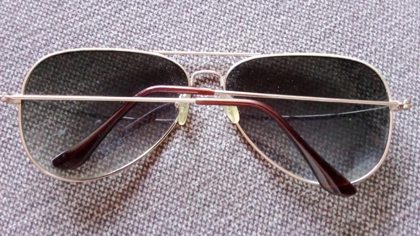 Очки солнцезащитные ( капли ) зеркальные ( новые ) Стильные очки 1