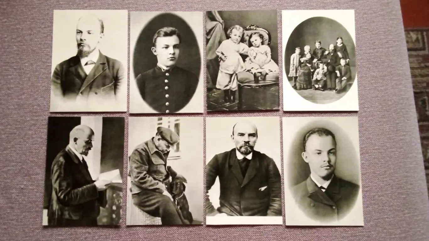 В.И. Ленин - фотографии 1874-1922 гг. (1964 г. ) полный набор - 30 открыток 2