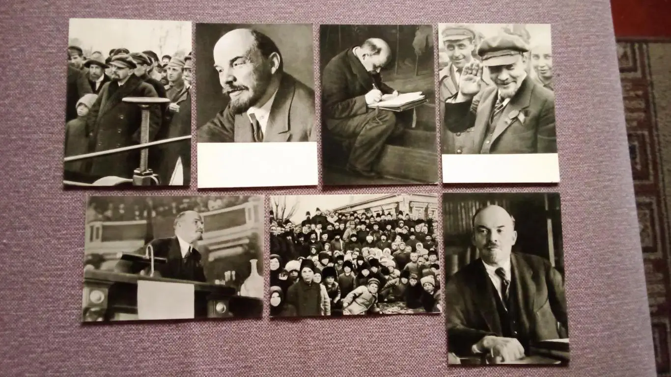 В.И. Ленин - фотографии 1874-1922 гг. (1964 г. ) полный набор - 30 открыток 4