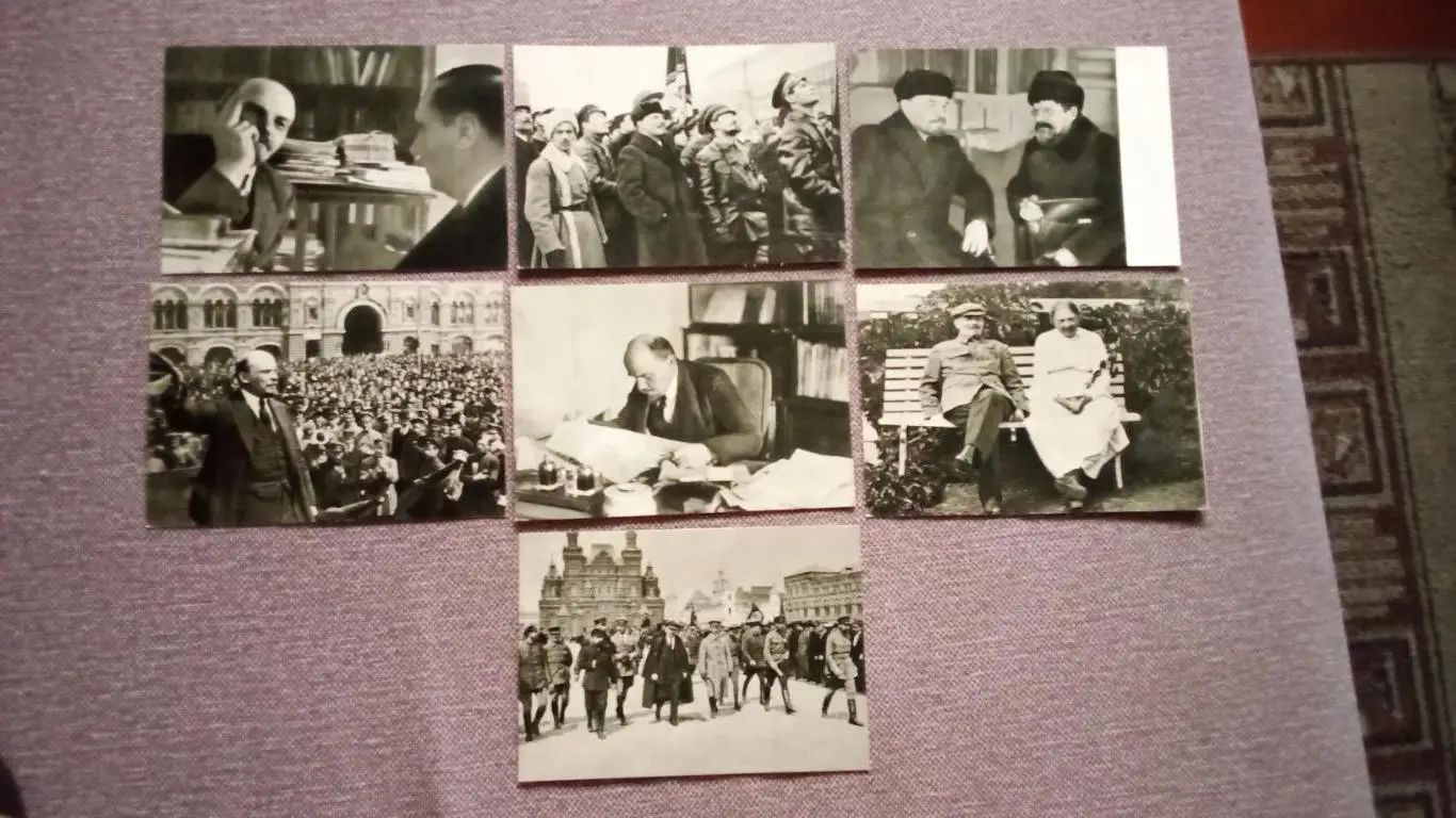 В.И. Ленин - фотографии 1874-1922 гг. (1964 г. ) полный набор - 30 открыток 5