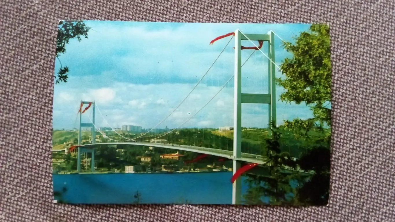 Турция (Turkey) - Стамбул (Istambul) - The Bosphorus Bridge (мост через Босфор)