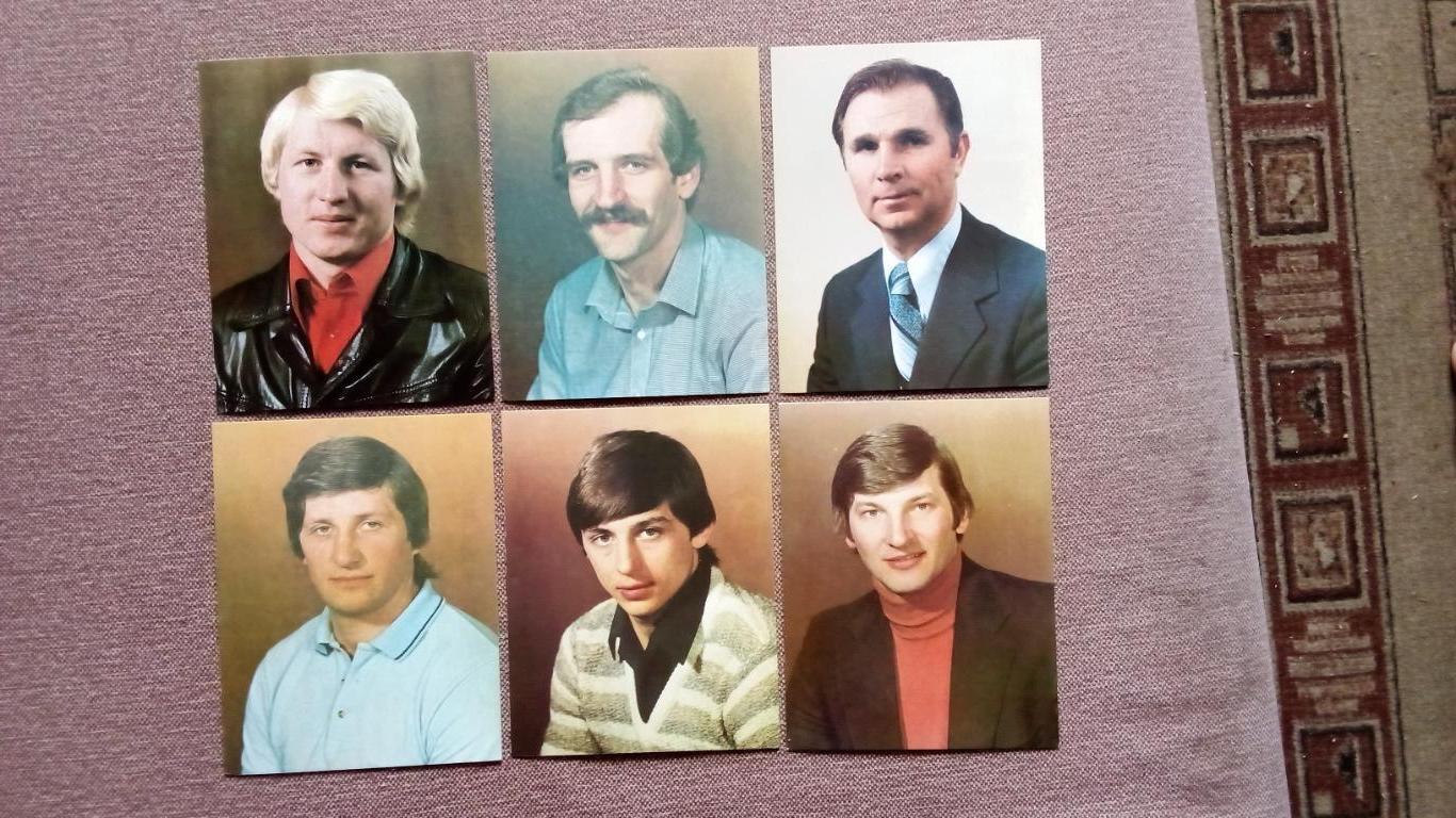 Хоккейная дружина 1984 г. полный набор - 24 открытки (Сборная СССР по хоккею) 4