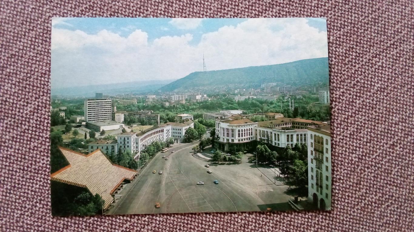 Города СССР : Тбилиси (Грузия) 1983 г. Вид на улицу им. В.И. Ленина (почтовая)
