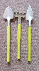 Набор инструментов для ухаживания за домашними растениями (металл + пластмасса)