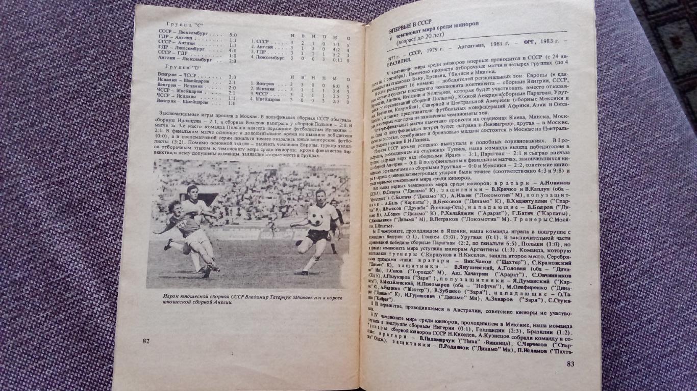 Футбол Календарь-справочник 1985 г. Москва ( Спорт ) 6