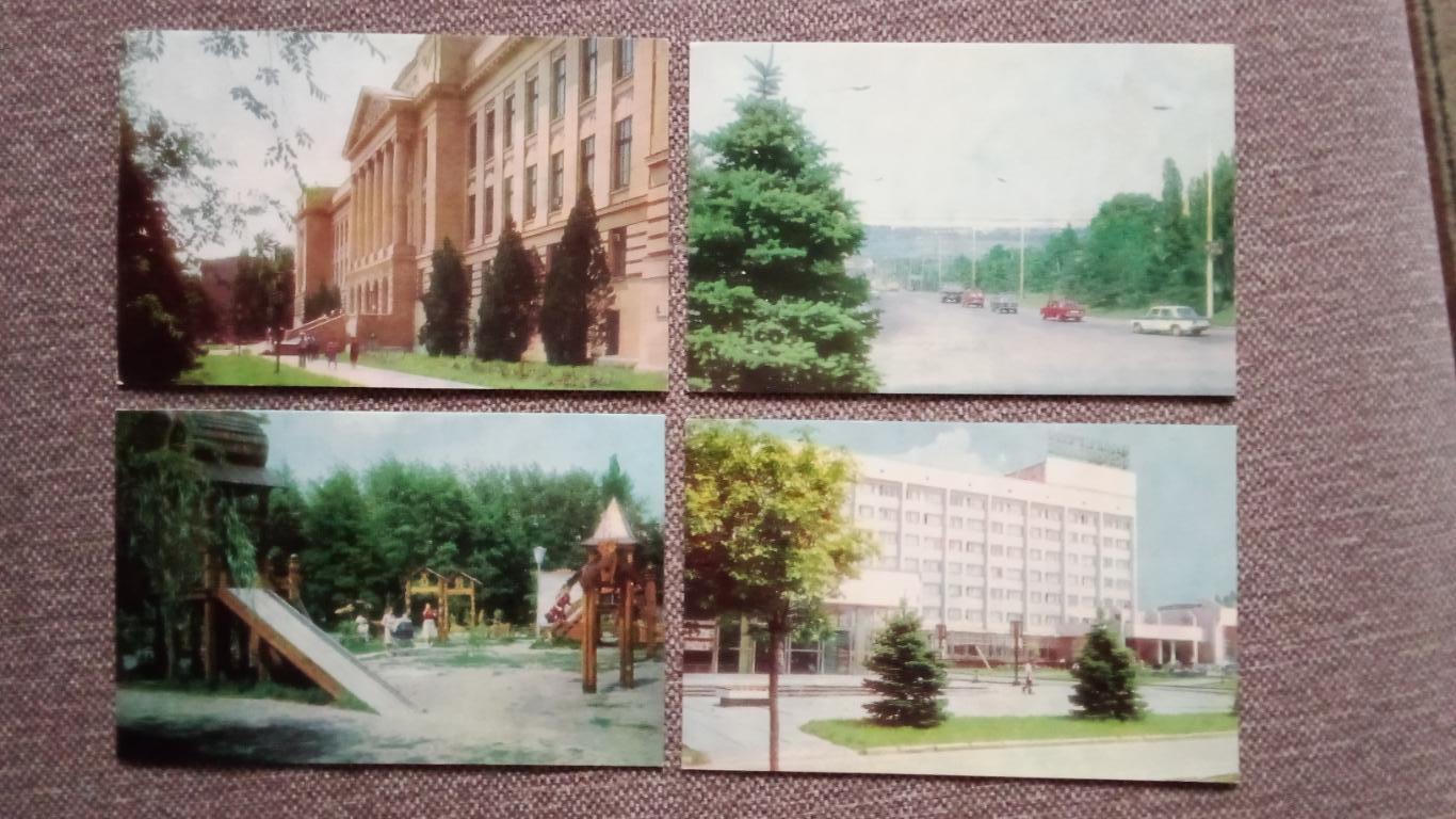 Города СССР : Новочеркасск 1986 г. полный набор - 12 открыток (редкий набор) 3