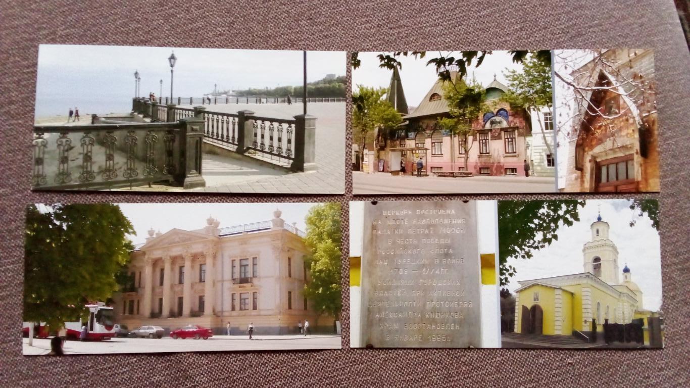 Города России : Таганрог (Ростовская область) 2007 г. полный набор - 15 открыток 3